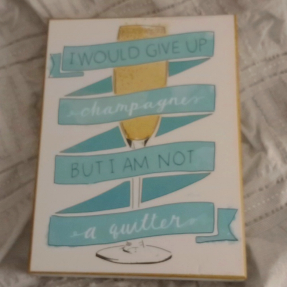 Champagne bar sign